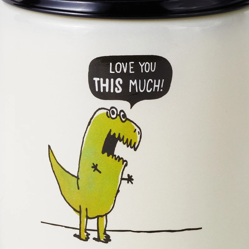 T-Rex Love You This Much Scented Single-Wick Jar Candle, 7 oz. for only USD 14.99 | Hallmark