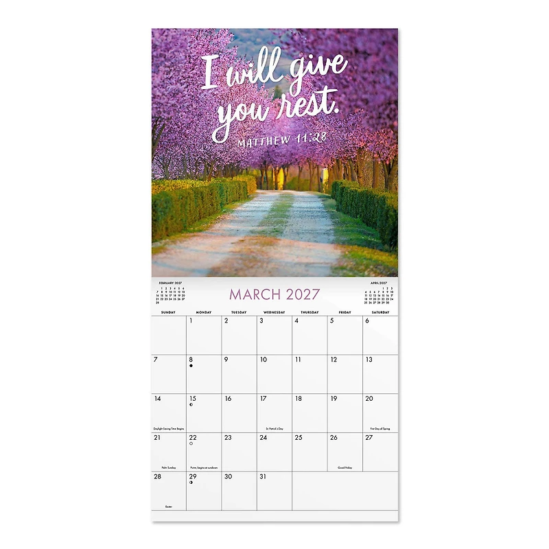God's Promises 2027 Inspirational 12-Month Wall Calendar, 12x12 for only USD 16.99 | Hallmark