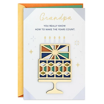 You Make the Years Count Birthday Card for Grandpa for only USD 9.59 | Hallmark