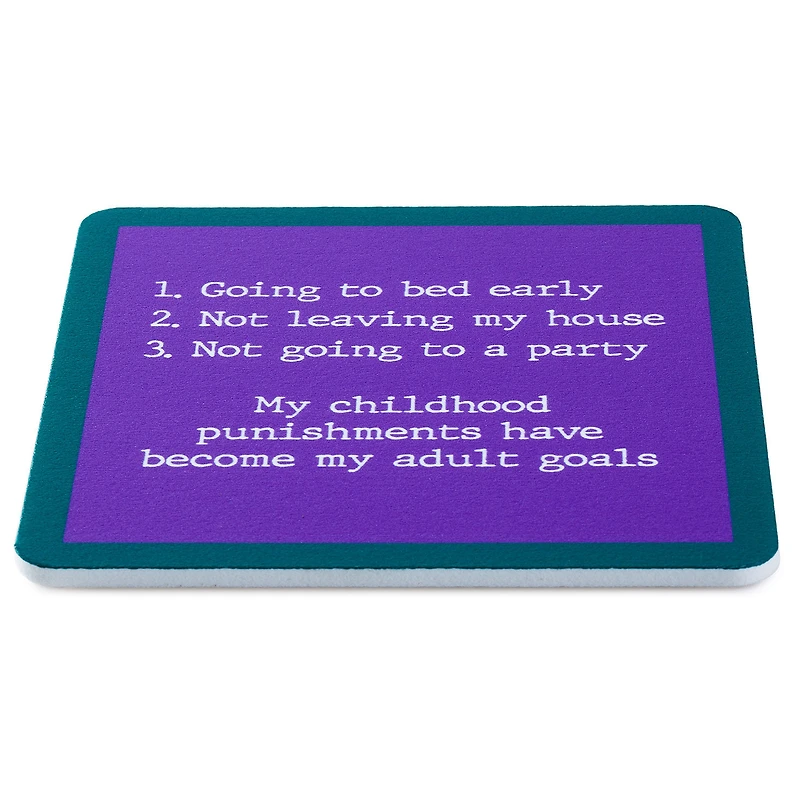 Drinks on Me Childhood Punishments Funny Coaster for only USD 4.99 | Hallmark