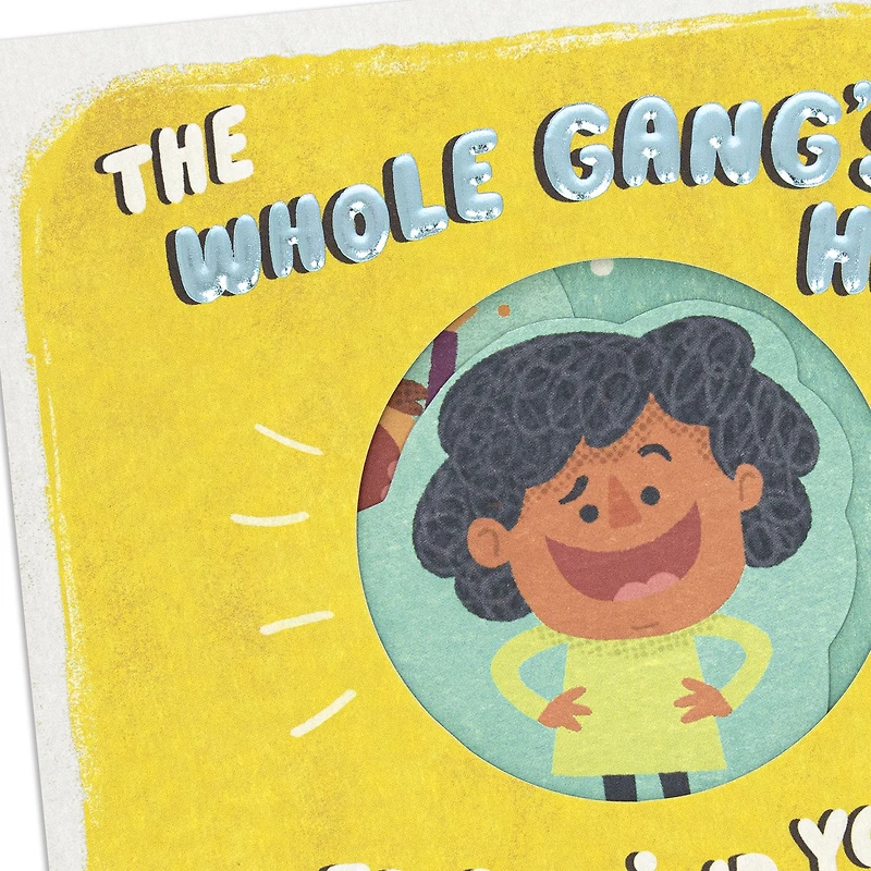 The Whole Gang’s Here Funny Pop-Up Birthday Card for only USD 4.99 | Hallmark