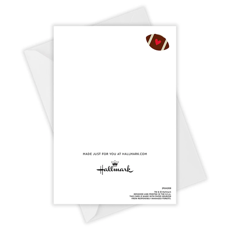Team Us Football Custom Love Card for Spouse for only USD 4.99 | Hallmark