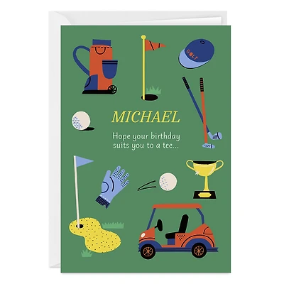 Suits You to a Tee Custom Birthday Card for only USD 4.99 | Hallmark