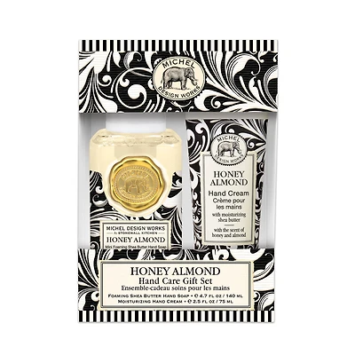 Michel Design Works Honey Almond Foaming Soap and Hand Cream Gift Set for only USD 18.99 | Hallmark