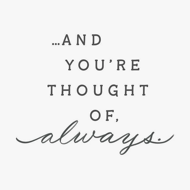 You're Never Alone Encouragement Card for only USD 2.99 | Hallmark