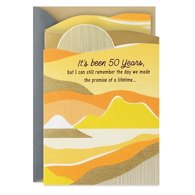 My Heart Still Says Yes 50th Anniversary Card for only USD 5.59 | Hallmark