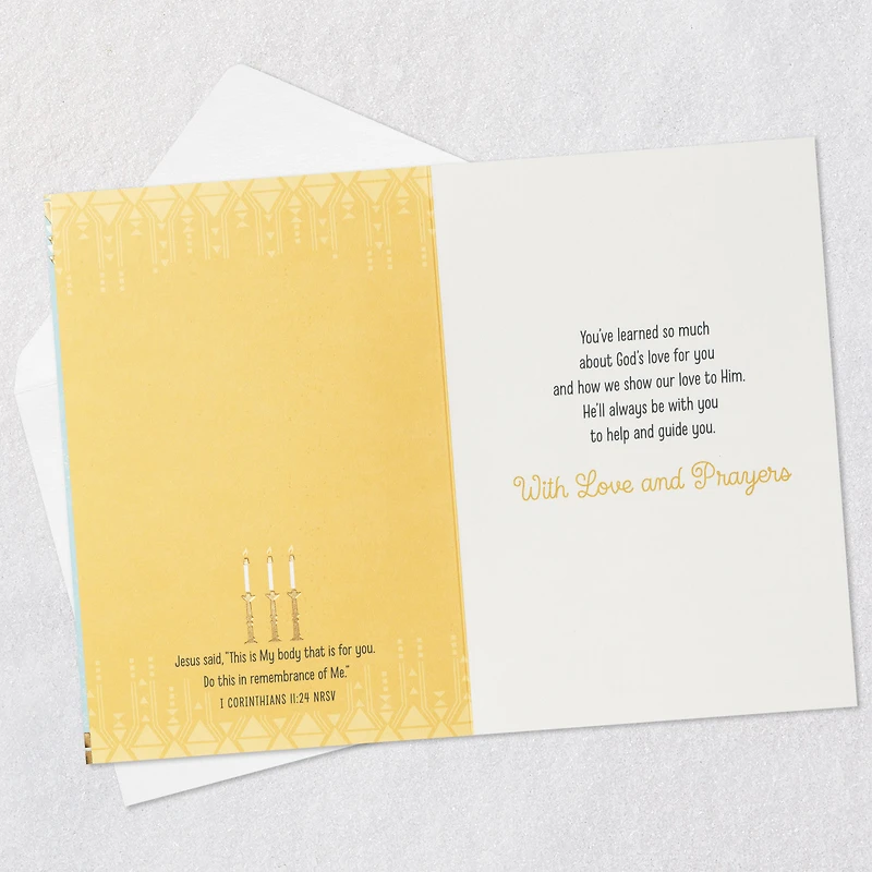 Son, God Will Always Be With You Religious First Communion Card for only USD 3.99 | Hallmark