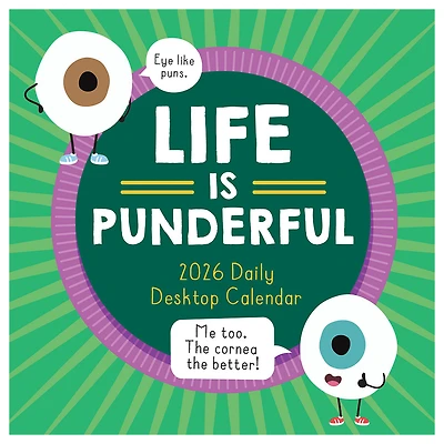 Time Factory Life Is Punderful Funny 2026 Daily Desktop Calendar for only USD 19.99 | Hallmark