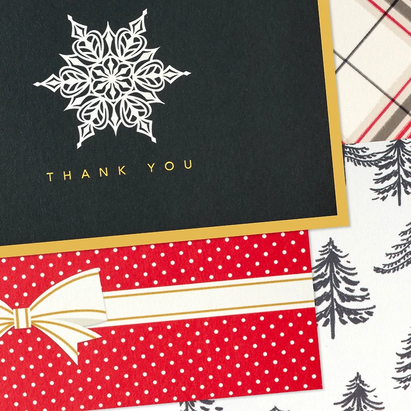 Festive Blank Assorted Boxed Holiday Note Cards, Pack of 24 for only USD 15.99 | Hallmark