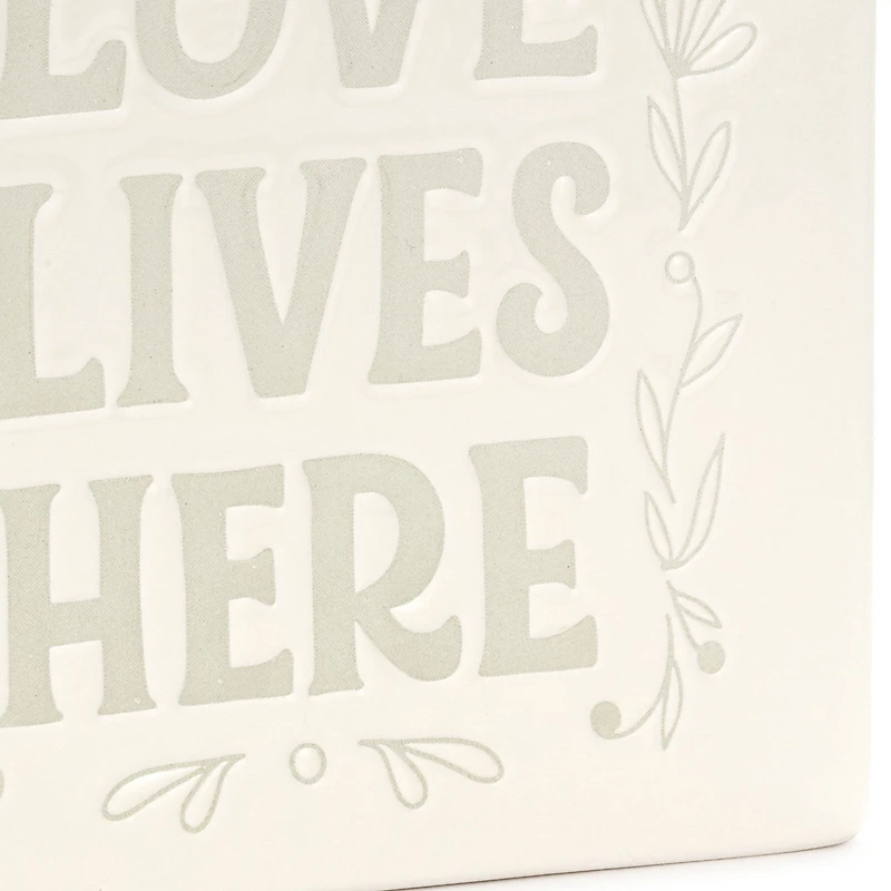 Love Lives Here House-Shaped Vase for only USD 22.99 | Hallmark
