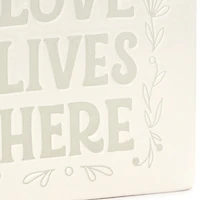 Love Lives Here House-Shaped Vase for only USD 22.99 | Hallmark