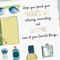 Relax, Unwind, Enjoy Father's Day Card for only USD 2.50 | Hallmark