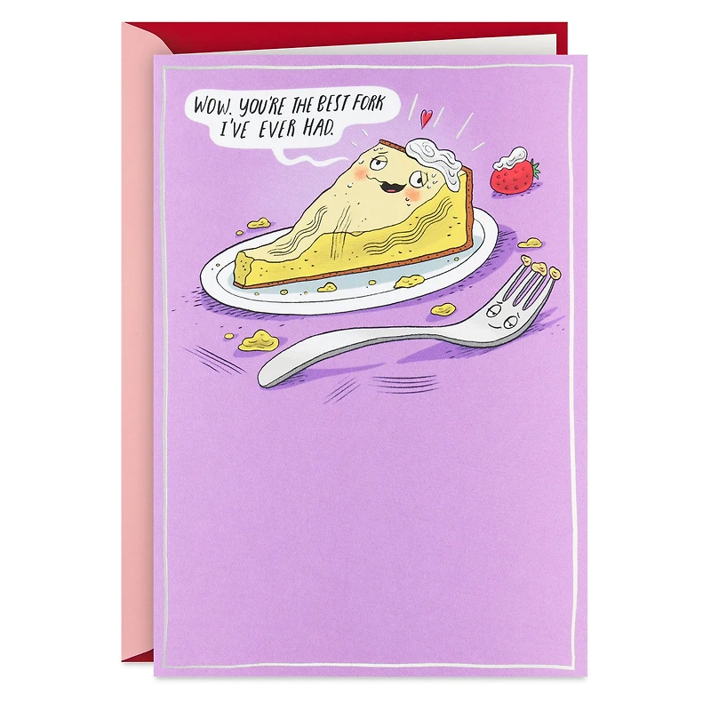 Best Fork I've Ever Had Funny Valentine's Day Card for only USD 4.49 | Hallmark