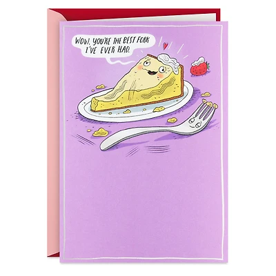 Best Fork I've Ever Had Funny Valentine's Day Card for only USD 4.49 | Hallmark