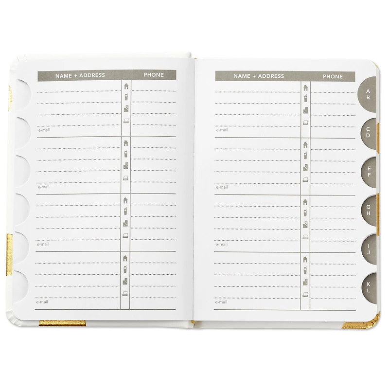 Gold Polka Dots Address Book for only USD 14.99 | Hallmark
