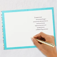 It's Great to Work With You Boss's Day Card From All for only USD 2.00 | Hallmark