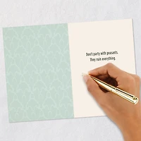 Don't Party With Peasants Funny Birthday Card for only USD 4.49 | Hallmark