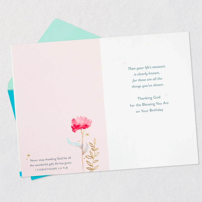 You are a Blessing Religious Birthday Card for only USD 5.59 | Hallmark