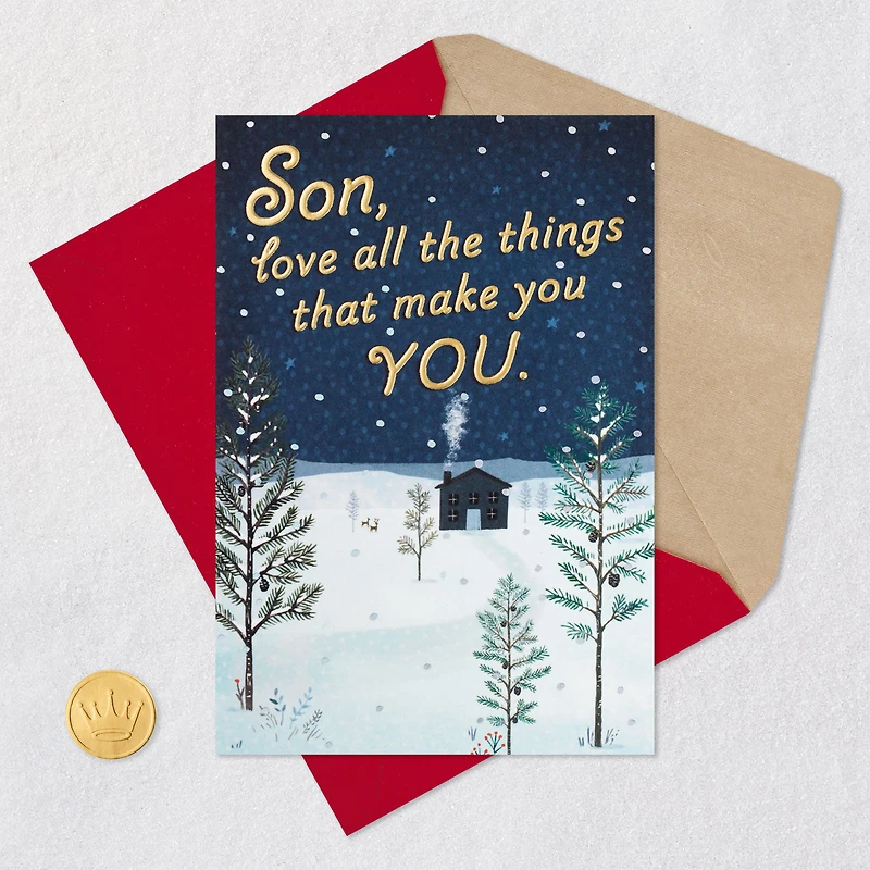 Lucky to Love You Christmas Card for Son for only USD 5.59 | Hallmark