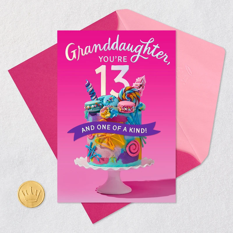 You're One of a Kind 13th Birthday Card for Granddaughter for only USD 2.99 | Hallmark