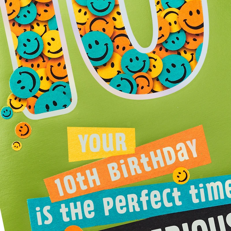 Serious Fun Pop-Up 10th Birthday Card for only USD 5.99 | Hallmark