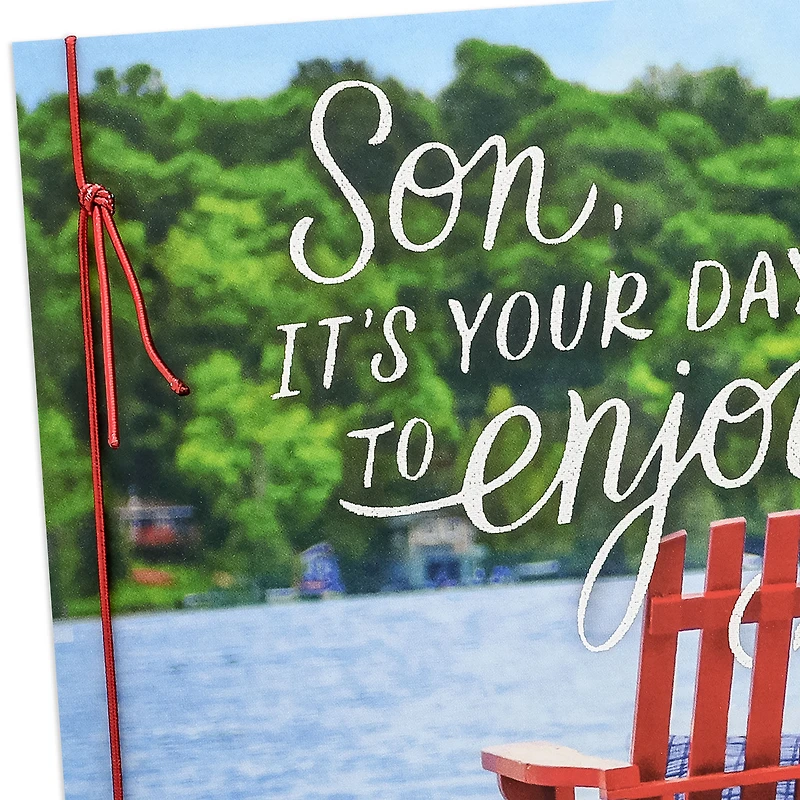 It's Your Day to Relax and Enjoy Father's Day Card for Son for only USD 6.99 | Hallmark