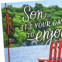 It's Your Day to Relax and Enjoy Father's Day Card for Son for only USD 6.99 | Hallmark