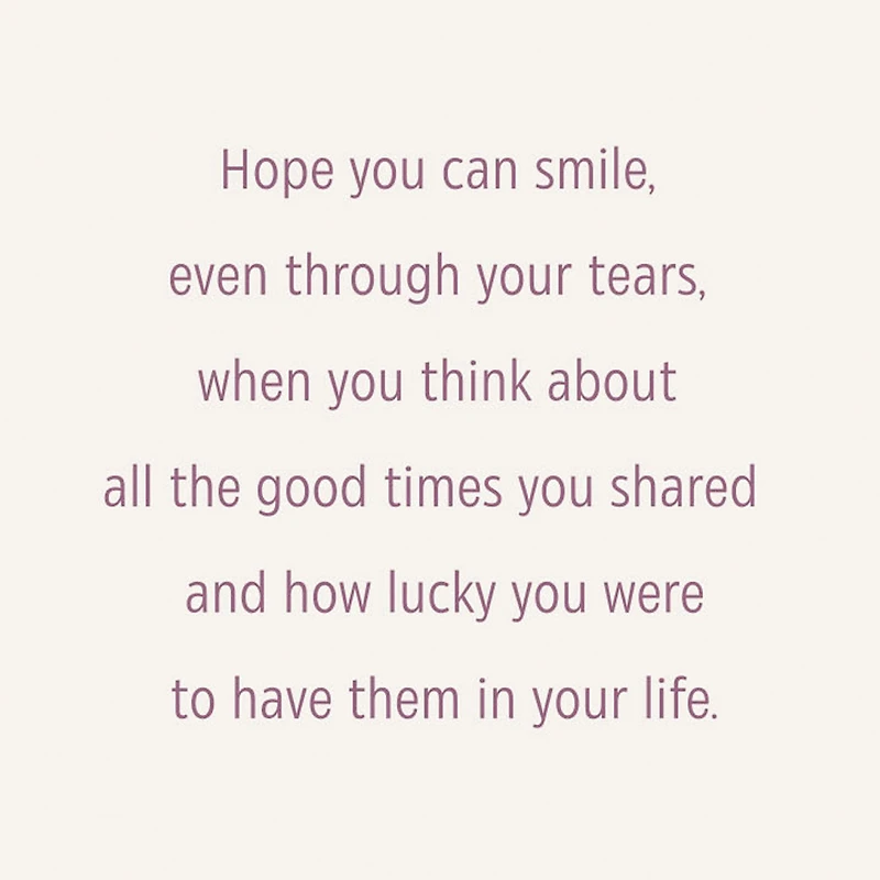 Love Shines Through Sorrow Sympathy Card for only USD 2.50 | Hallmark