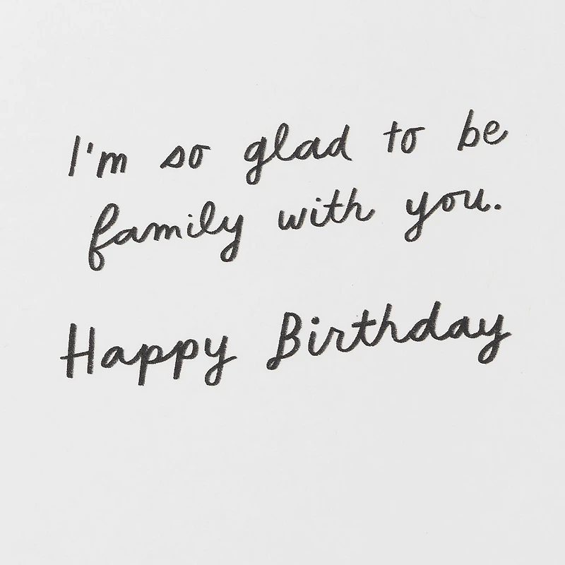 Glad to Be Family With You Birthday Card for Relative for only USD 2.99 | Hallmark