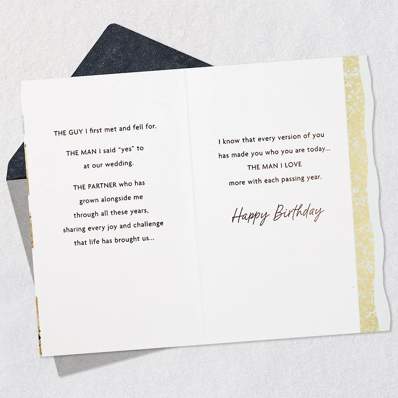 I've Loved Every Version of You Birthday Card for Husband for only USD 6.99 | Hallmark