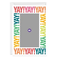 Personalized Yay! Celebration Photo Card for only USD 4.99 | Hallmark
