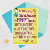 Peanuts® Lucy Fun and Intelligent Sister Funny Birthday Card for only USD 4.99 | Hallmark