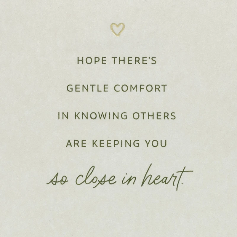 No Words or Answers, Just Love Sympathy Card for only USD 5.99 | Hallmark