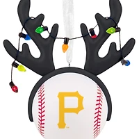 MLB Pittsburgh Pirates™ Reindeer Baseball Hallmark Ornament for only USD 12.99 | Hallmark