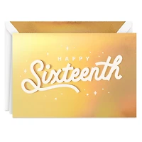 Something to Celebrate 16th Birthday Card for only USD 7.59 | Hallmark