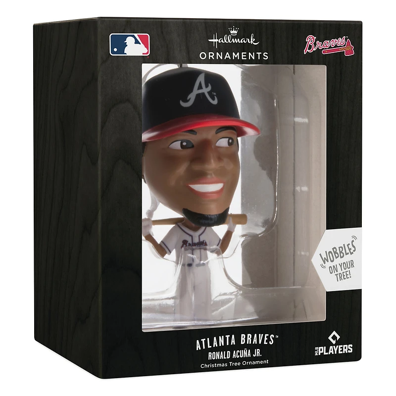 MLB Atlanta Braves™ Ronald Acuña Jr. Bobblehead Ornament for only USD 19.99 | Hallmark