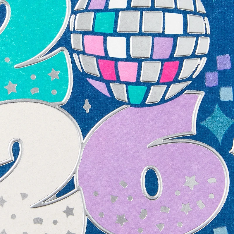 Disco Ball Happy 2026 New Year Card for only USD 4.99 | Hallmark