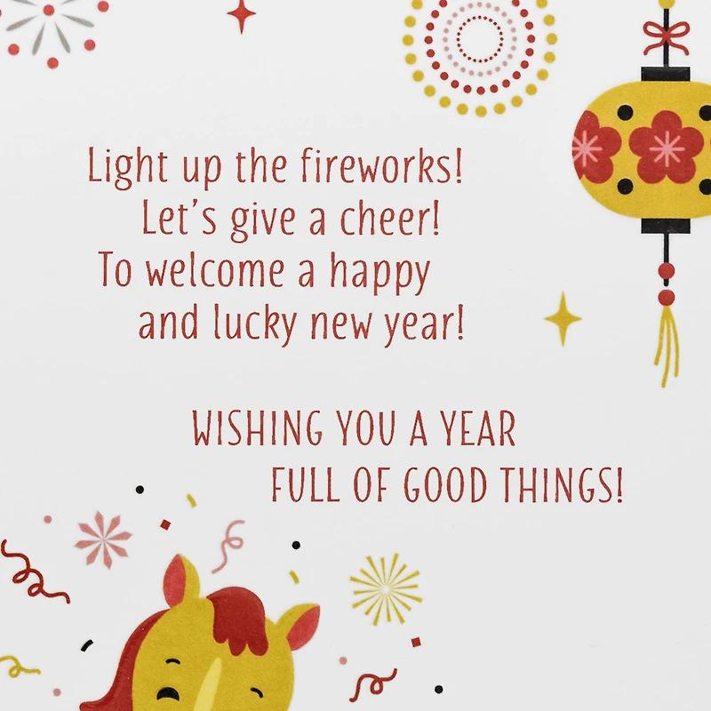 Fortune, Adventure and Fun 2026 Lunar New Year Card for only USD 3.99 | Hallmark