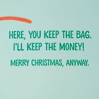 Bag Full of Money Gag Gift Christmas Card for only USD 5.99 | Hallmark