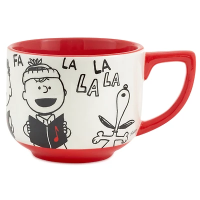 Peanuts® Gang Caroling Mug, 25 oz. for only USD 12.99 | Hallmark