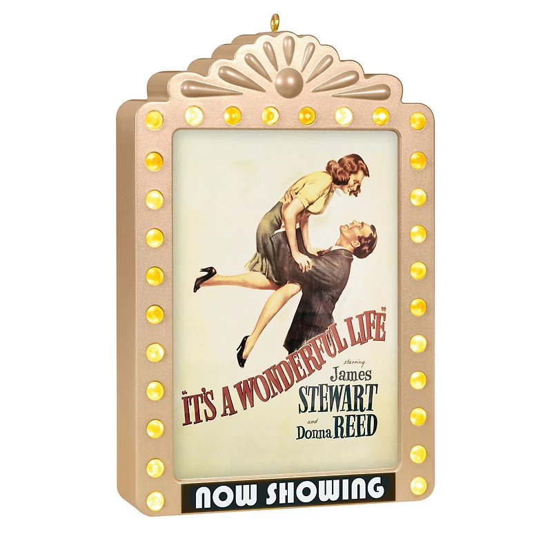 It's a Wonderful Life 80th Anniversary Now Showing Ornament With Light for only USD 27.99 | Hallmark