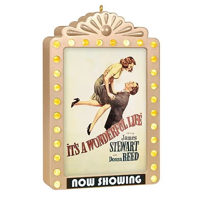 It's a Wonderful Life 80th Anniversary Now Showing Ornament With Light for only USD 27.99 | Hallmark