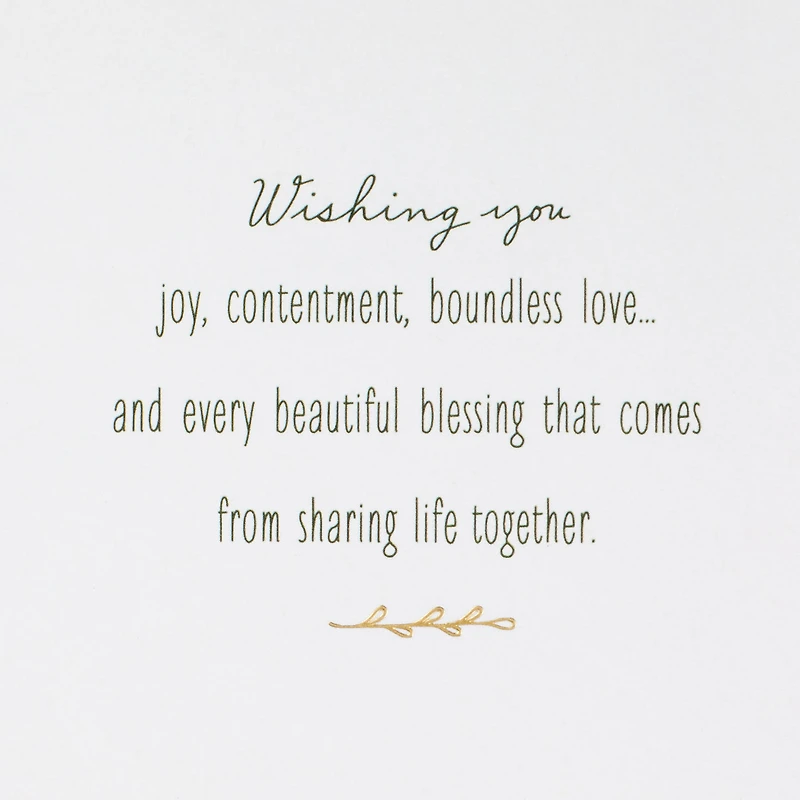 Boundless Love and Beautiful Blessings Money Holder Wedding Card for only USD 4.99 | Hallmark