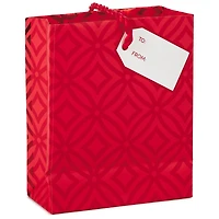 Red Geometric Designs Gift Card Holder Mini Bag, 4.5" for only USD 1.99 | Hallmark