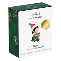 Mini Welcome to Elfville Tilly Ornament, 1" for only USD 15.99 | Hallmark