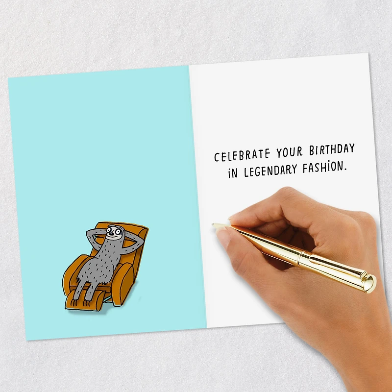Lazy Sloths Funny Birthday Card for only USD 3.99 | Hallmark
