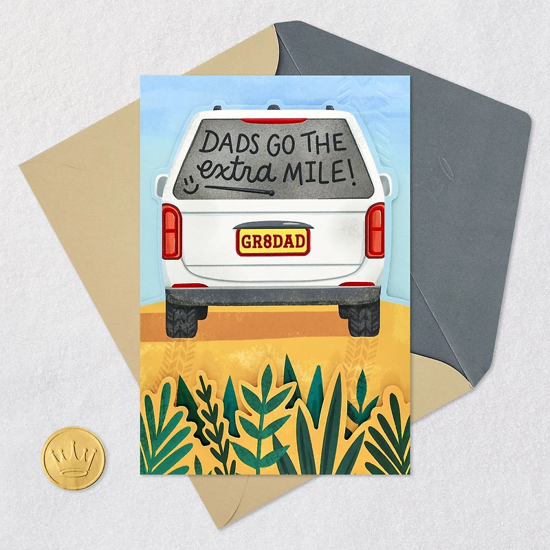 You Go the Extra Mile Father's Day Card for only USD 7.99 | Hallmark
