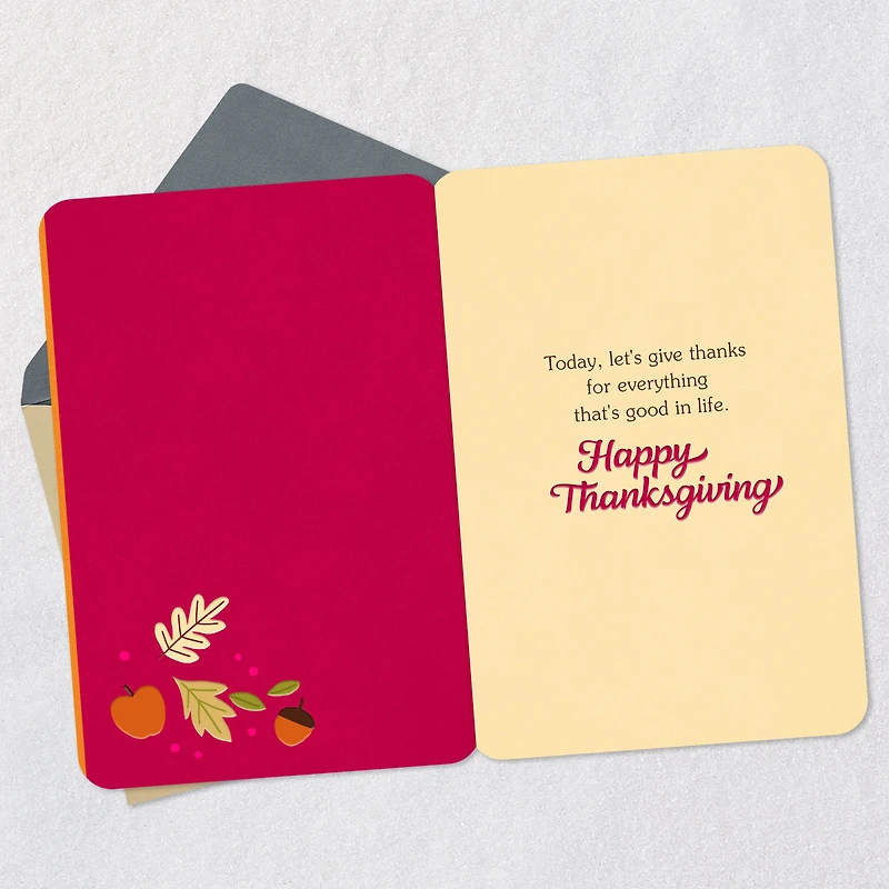 Good Food, Vibes and People Thanksgiving Card for only USD 3.59 | Hallmark