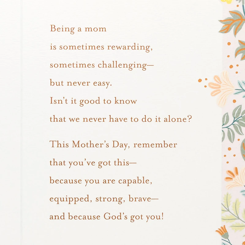You've Got This Because God's Got You Religious Mother's Day Card for Mom for only USD 6.99 | Hallmark