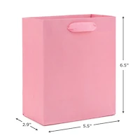 6.5" Solid Pink Small Gift Bag for only USD 2.49 | Hallmark